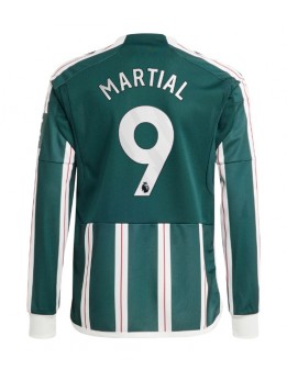 Manchester United Anthony Martial #9 Gostujuci Dres 2023-24 Dugim Rukavima